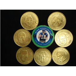 8 NFL MEDALS INCLUDING JOHN ELWAY, EMMITT SMITH,