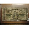 Image 1 : 1870 DOMINION OF CANADA 25 FRACTIONAL NOTE