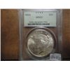 Image 1 : 1923 PEACE SILVER DOLLAR PCGS MS62