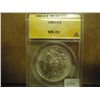 Image 1 : 1883-O MORGAN SILVER DOLLAR ANACS MS62