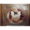 Image 2 : 2005-W AMERICAN SILVER EAGLE PCGS PR69 DCAM