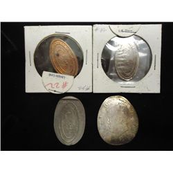 4 COIN ELOGATED SET BY A.A.ROSATO