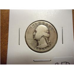 1932-S WASHINGTON QUARTER KEY DATE