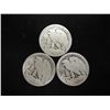 Image 2 : SILVER 3 NO DATE WALKING LIBERTY HALF DOLLARS
