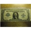 Image 1 : 1923 LARGE SIZE $1 SILVER CERTIFICATE BLUE SEAL