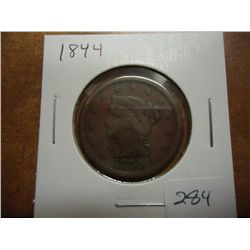 1844 US LARGE CENT