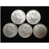 Image 1 : 5 ASSORTED 40% SILVER HALVES
