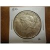 Image 1 : 1922 PEACE SILVER DOLLAR