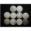 Image 1 : 10 ASSORTED 1890'S SEATED LIBERTY DIMES