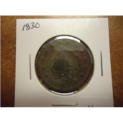 1830 US LARGE CENT