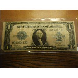 1923 LARGE SIZE $1 SILVER CERTIFICATE HORSE