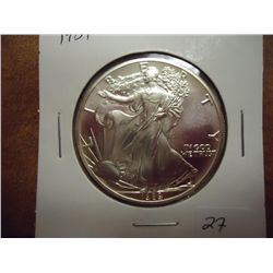 1989 AMERICAN SILVER EAGLE UNC
