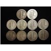 Image 2 : 10 ASSORTED 1920'S MERCURY DIMES