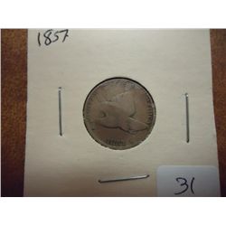 1857 FLYING EAGLE CENT