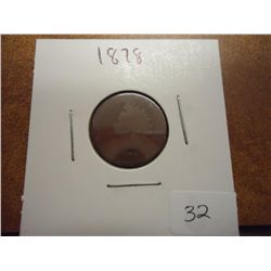 1878 INDIAN HEAD CENT SEMI KEY DATE