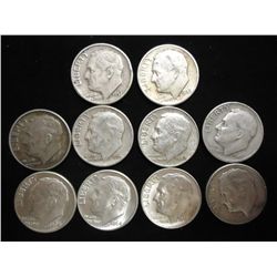 SILVER 10 ROOSEVELT DIMES