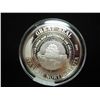 Image 2 : 33.3 GRAM STERLING SILVER PROOF MEDAL NORTH DAKOTA