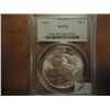 Image 1 : 1923 PEACE SILVER DOLLAR PCGS MS62