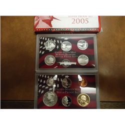 2005 US SILVER PROOF SET (WITH BOX)