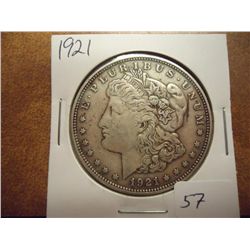 1921 MORGAN SILVER DOLLAR