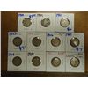 Image 1 : 11-1900-1912 LIBERTY "V" NICKELS ALL DIFFERENT