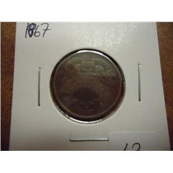 1867 US TWO CENT PIECE