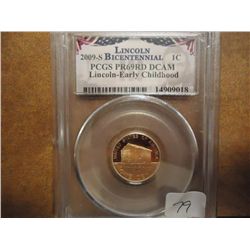 2009-S LINCOLN EARLY CHILDHOOD  CENT PCGS PR69RD