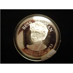 33.3 GRAM STERLING SILVER 1ST LADIES PF MEDAL