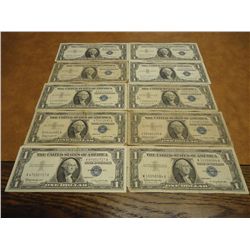 10-1957-B $1 SILVER CERTIFICATES