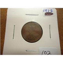 1922 CANADA 1 CENT KEY DATE