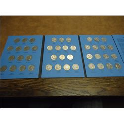 1988-2000 WASHINGTON QUARTER ALBUM WITH 43 COINS
