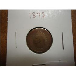 1875 INDIAN HEAD CENT SEMI KEY DATE