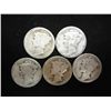 Image 1 : 5 TEENS MERCURY DIMES