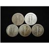 Image 2 : 5 TEENS MERCURY DIMES