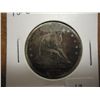 Image 1 : 1876 SEATED LIBERTY HALF DOLLAR FILLED HOLE