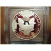 Image 2 : 2006-W AMERICAN SILVER EAGLE ICG PR70 DCAM