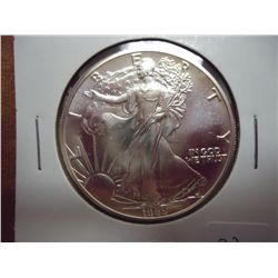 1989 AMERICAN SILVER EAGLE UNC