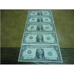 5-1963-B JOSEPH BARR $1 FRN'S