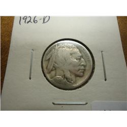 1926-D BUFFALO NICKEL (VERY GOOD)