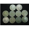 Image 1 : 10 ASSORTED 1880'S INDIAN HEAD CENTS