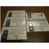 Image 1 : 5 US MINT 50 STATE QUARTERS FDC'S