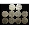 Image 2 : 10 ASSORTED BARBER DIMES