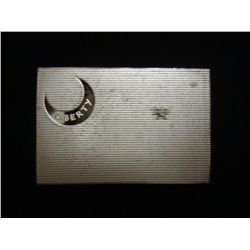 27 GRAM STERLING SILVER FLAG INGOT FORT MOULTRIE