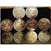Image 2 : 10 GOLD ENHANCED DOUBLE EAGLE TOKENS