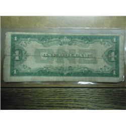 1928-B $1 FUNNY BACK SILVER CERTIFICATE