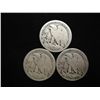 Image 2 : GET YOUR SILVER HERE  3 WALKING LIBERTY HALVES