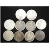 Image 1 : 10 ASSORTED 1870'S SEATED LIBERTY DIMES