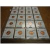 Image 1 : ERRORS SHEET OF 20-1995 UNC LINCOLN CENTS WITH