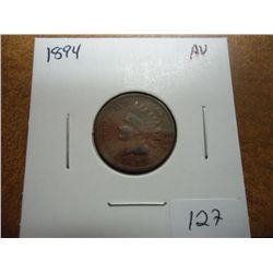 1894 INDIAN HEAD CENT AU/UNC