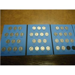 1965-1987 WASHINGTON QUARTER ALBUM WITH 41 COINS